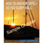 how to anchor a sailboat